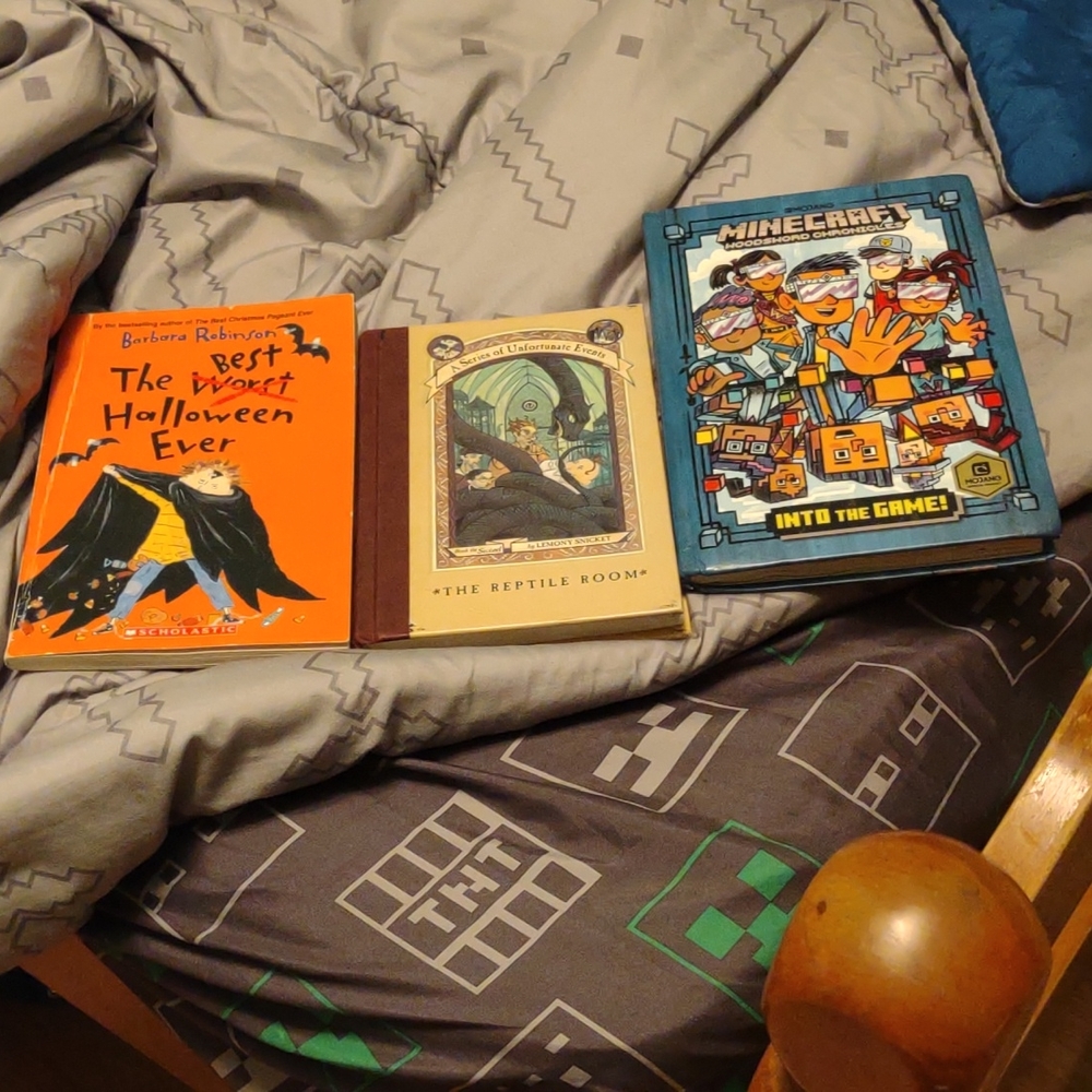 3 books